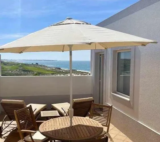 Fantastico T2 Vista Mar E Golfe E Terraco Privado C5 Vau (Obidos)