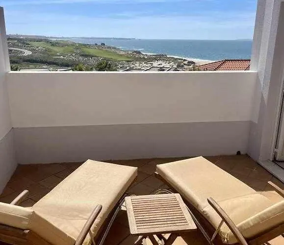 Fantastico T2 Vista Mar E Golfe E Terraco Privado C5 * Vau (Obidos)