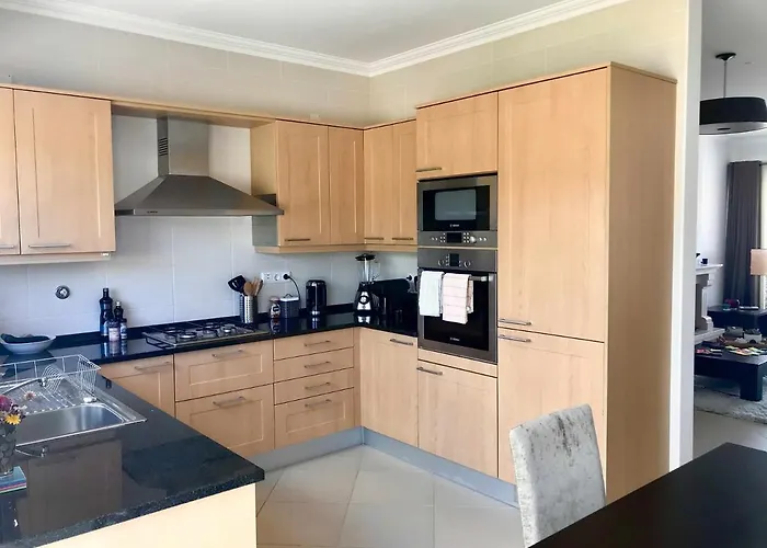 Fantastico T2 Vista Mar E Golfe E Terraco Privado C5 Lejlighed *